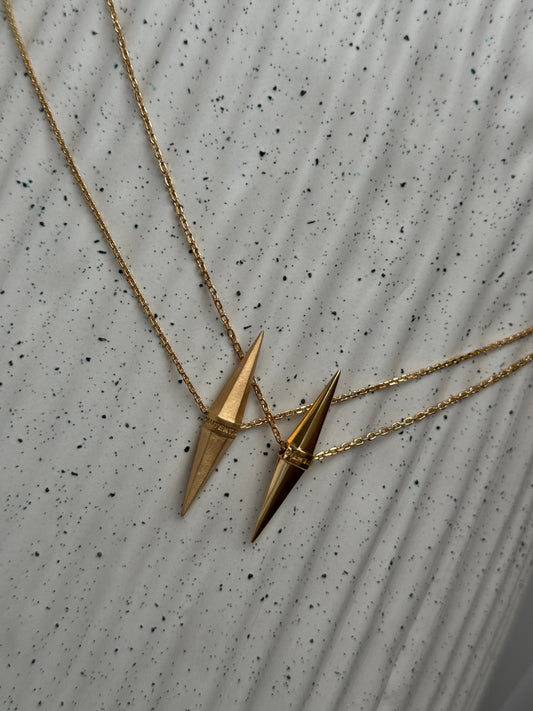 AUTENTIQ PENDANT LONG GOLD PLATED 24K